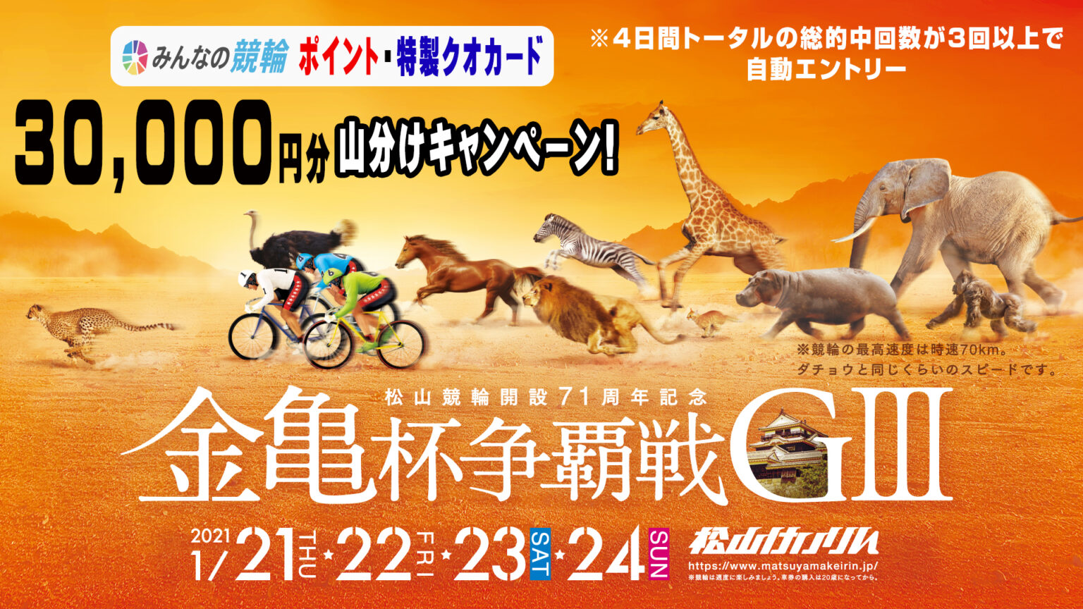 松山競輪G3「金亀杯争覇戦」2日目結果＆3日目予想 輪pedia